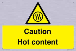 Caution Hot content